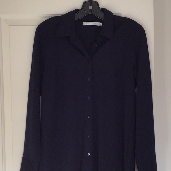 Navy blue button down shirt - Picture 3 of 7